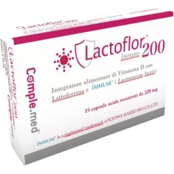 Lactoflor Immuno 200 - Immune Support Supplement 15 Capsules