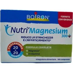 Nutrì Magnesium 300+ - Magnesium Supplement 160 Tablets