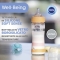 Wellness - slow flow glass feeding bottle 240 ml - Orange Girl