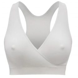 Keep Cool Sleep - Pregnancy and breastfeeding bra - White size L