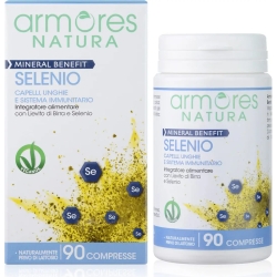 Mineral Benefic Selenio - Hair Supplement 90 Tablets