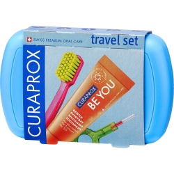 Travel Set Blue - Oral hygiene kit