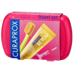 Travel Set Magenta - Oral hygiene kit