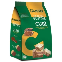 Gluten Free - Cubì Wafers with cocoa cream 250 g