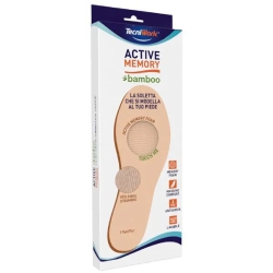 Active Memory Bamboo - 1 Pair Bamboo Insoles Size 40