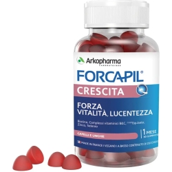Forcapil Crescita - Hair Supplement 60 Gummy Candies