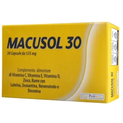 Macusol 30 - Vitamin and minerals supplement 30 Capsules