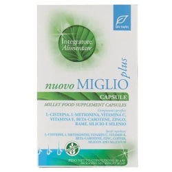 Nuovo Miglio Plus - Hair and Nails Supplement 60 Capsules