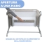 Next2Me Magic Evo - Co-Sleeping Baby Cot Desert Taupe