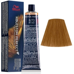 Koleston Perfect Me+ - Hair Dye N. 8/73 light  golden sand blonde