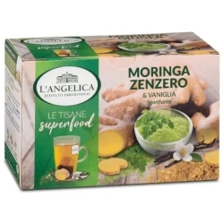 Moringa Ginger and Vanilla - Relieving herbal tea 18 filters