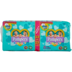 Baby Dry - 44 Double Pack Diapers Size 5 Junior 11-25 kg