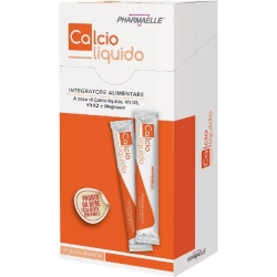 Calcioliquido - Calcium and vitamin supplement 15 Stick Pack