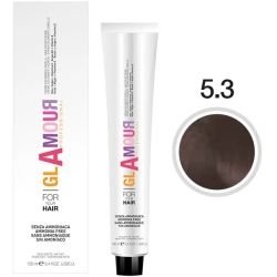 Ammonia Free Hair Color Cream n. 5.3 Light Golden Brown