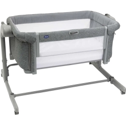 Next2Me Magic Evo - Co-Sleeping Baby Cot Dark grey
