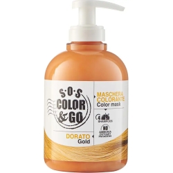 Sos Color & Go - Conditioning Colored Mask 300 Ml - Gold