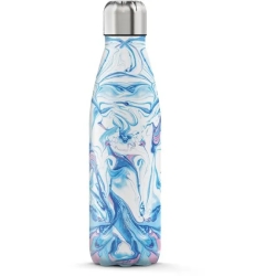 Pop Fantasy Series #36 Blue Silk - Thermal Water Bottle 500 Ml