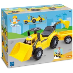 Excavator With Trailer - Ride On For Kids