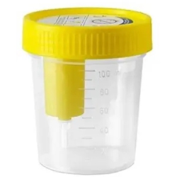 Sterile disposable urine container 120 ml
