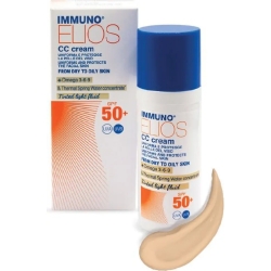 Immuno Elios CC Cream light 50+ - Colored sun cream 40 ml
