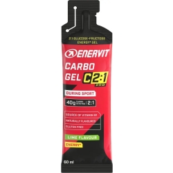 Carbo Gel C2:1PRO Lime - sport supplement 60 ml