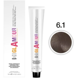 Ammonia Free Hair Color Cream N. 6.1 Dark ash blonde