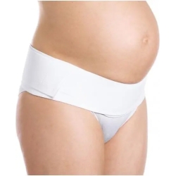 Maternity support belt - white size L