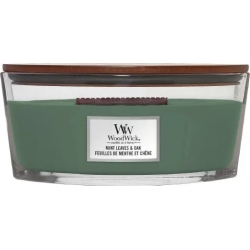 Mint Leaves & Oak - Elliptical Scented Candle 453 G