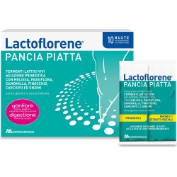 Lactoflorene Pancia Piatta - Probiotics Supplement 10 sachets