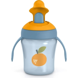 Go Natural 6 M+ - Learning Cup Light Blue 200 Ml
