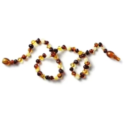 Nati Naturals - Teething Necklace Dark Multicolour