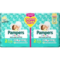 Baby Dry Duo - 48 diapers Size 2 Mini (3-6 kg)