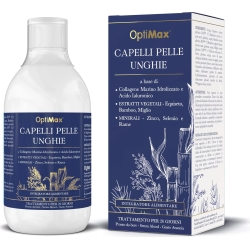 Optimax Hair Skin Snail - Liquid Supplement 500 Ml