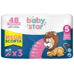 Junior - 48 Diapers 12-25 Kg Size 5