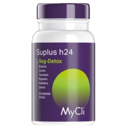 Suplus H24 - Veg-Detox - Draining Supplement 30 Tablets