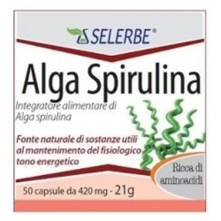 Alga Spirulina - Energy Supplement 50 Capsules