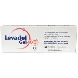 Levadol Gel 40m - Pre-Filled Syringe 2ml/40mg Hyaluronic Acid Sodium Salt