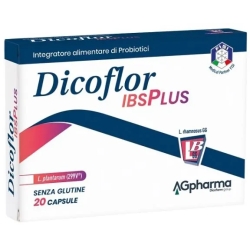 Dicoflor Ibsplus - Probiotics supplement 20 Capsules