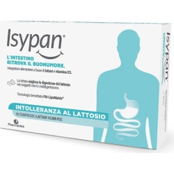 Isypan Intolleranza al lattosio Digestive Health Supplement 30Tablets