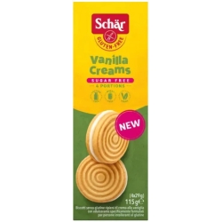 Vanilla Creams - Gluten Free Cookies 4 X 29 G