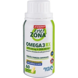 Enerzona Omega 3 RX - Omega 3 Supplement 60 Capsules