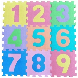 numbers - Puzzle mat