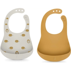Selection Colour Essence 4M+ - Two Silicone Bib - Mango