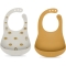 Selection Colour Essence 4M+ - Two Silicone Bib - Mango