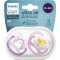 Ultra Air Animals 0-6 M+ - Two Silicone Soother - Penguin/Bird