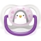 Ultra Air Animals 0-6 M+ - Two Silicone Soother - Penguin/Bird