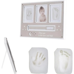 Hand and Footprint Set With Frame