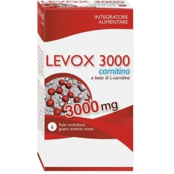 Levox 3000 Carnitina - Sport Supplement 6 Vials