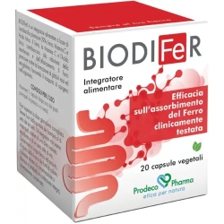 Biodifer - Iron & Probiotic Supplement 20 capsules