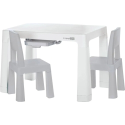Table And Chair Set - Gray